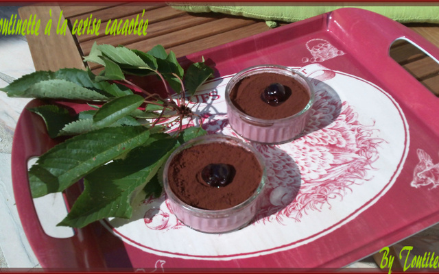 Toutinettes à la cerise cacaotée
