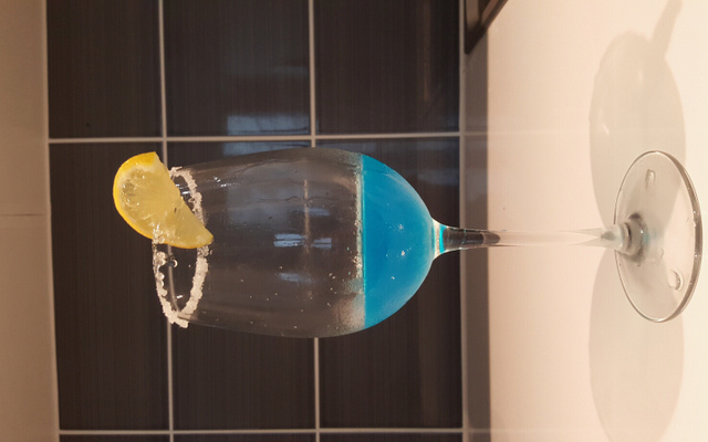 Cocktail Blue lagoon