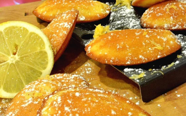 Madeleines au citron