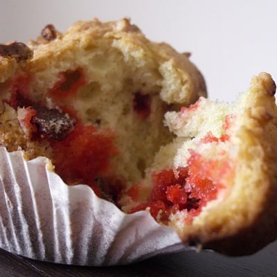 Muffins aux pralines roses faciles