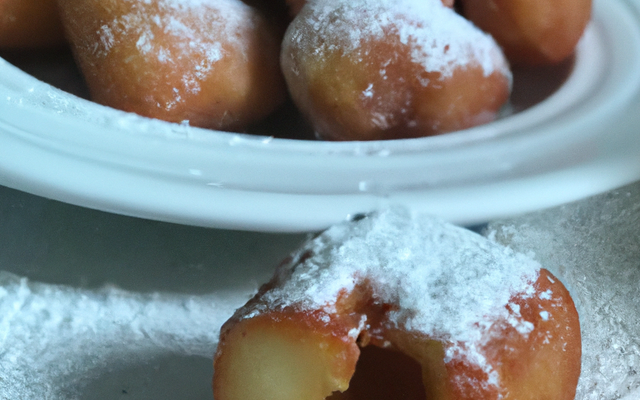Beignets de pommes maison