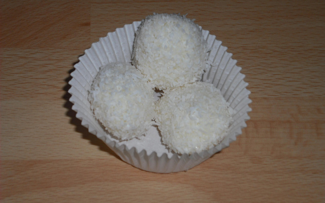 Boule fondante à la noix de coco