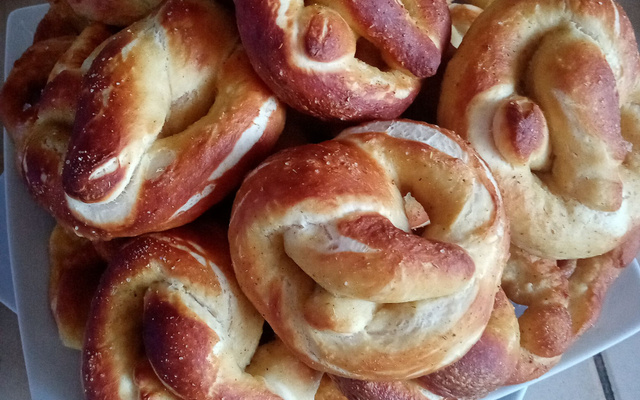 Bretzel à la fleur de sel