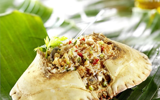 Crabe farci comme aux Antilles