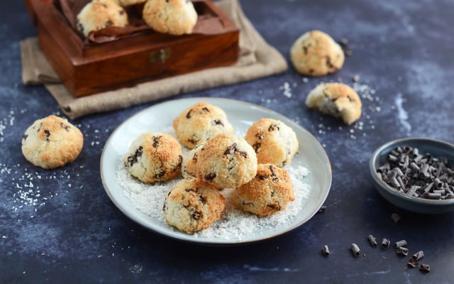 Rochers coco aux pépites de chocolat