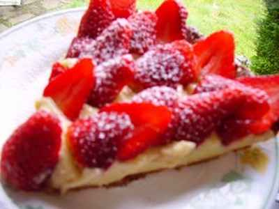 La tarte aux fraises de maman