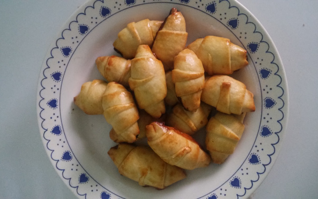 Croissants aux chocolats