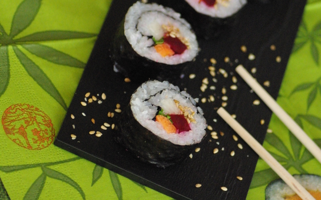 Sushis végétariens
