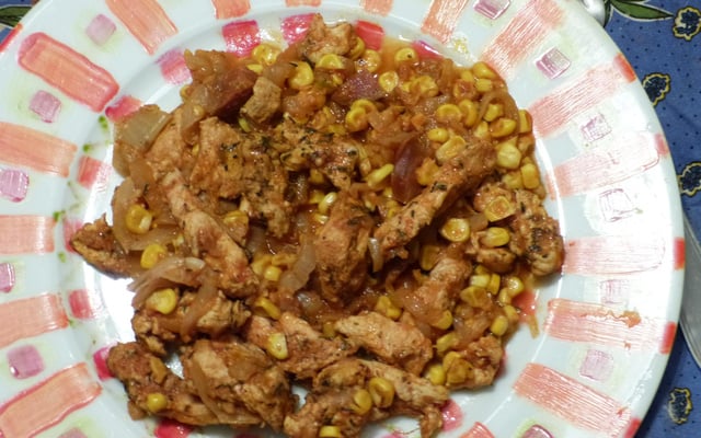 Poulet aux épices cajun