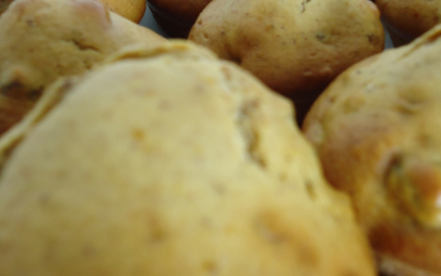 Muffins aux fruits secs