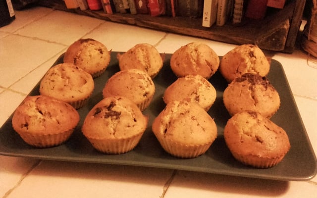 Muffins aux pépites de chocolat faciles