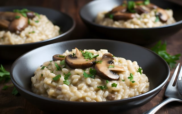 Risotto au poulet