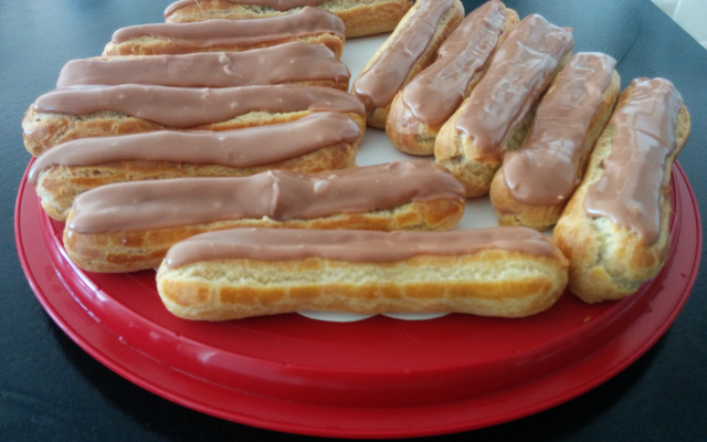 Eclairs au chocolat faciles de Chef Damien