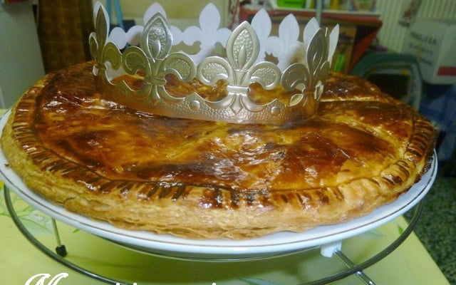 Galette des rois à la fleur d'oranger