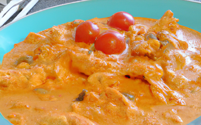 Poulet à la crème de tomates séchées