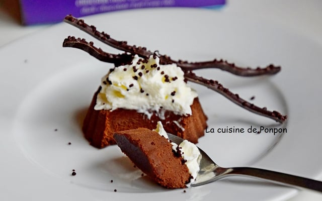 Fondant au chocolat sans cuisson facile