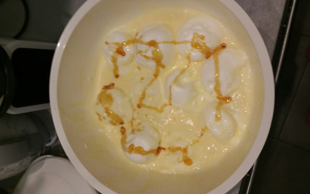 Îles flottantes au micro-ondes