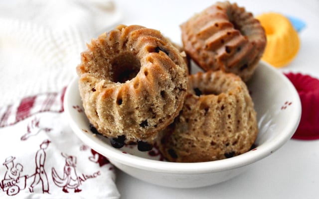 Mini kougelhops sans lactose