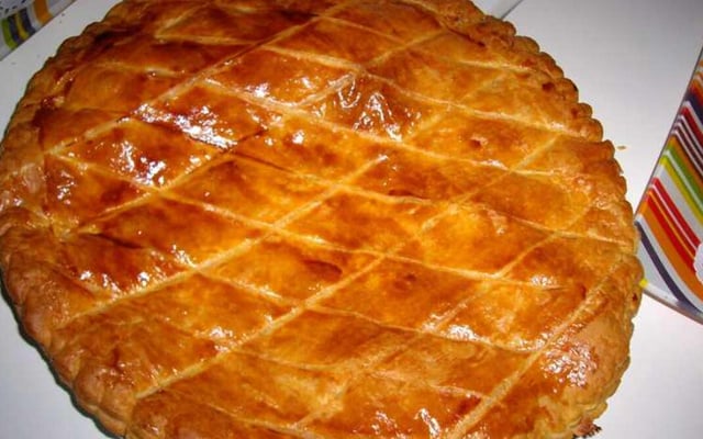 Galette des rois à la noisette maison