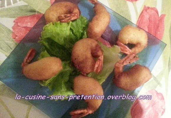 Beignet de crevettes