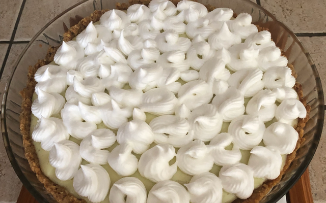 Tarte au citron vert maison