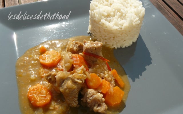 Sauté de veau à l'orange au cook'in