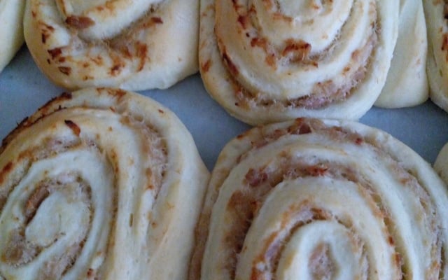 Escargots briochés au thon