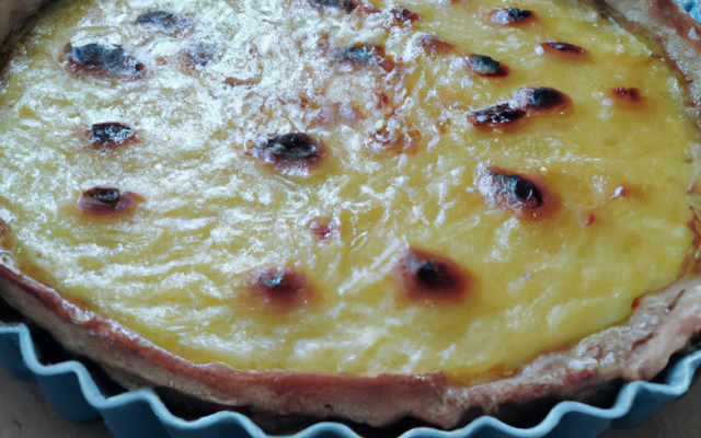 Tarte au maroilles express