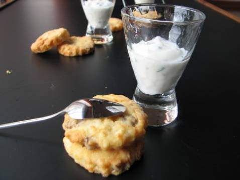 Petits sablés à l'emmental