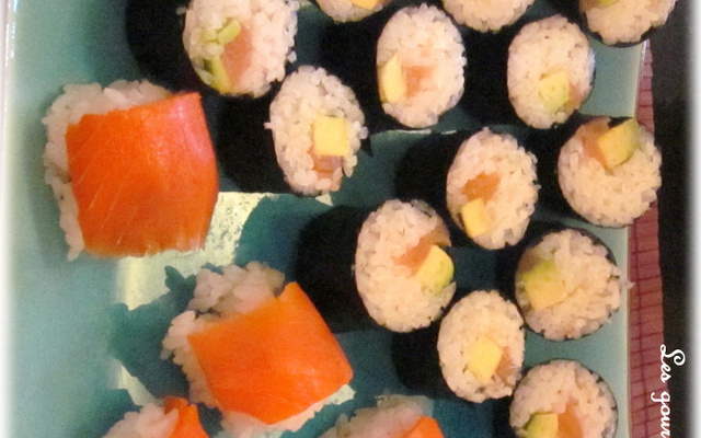 Makis saumon avocat