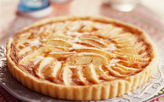 Tarte aux pommes et cannelle