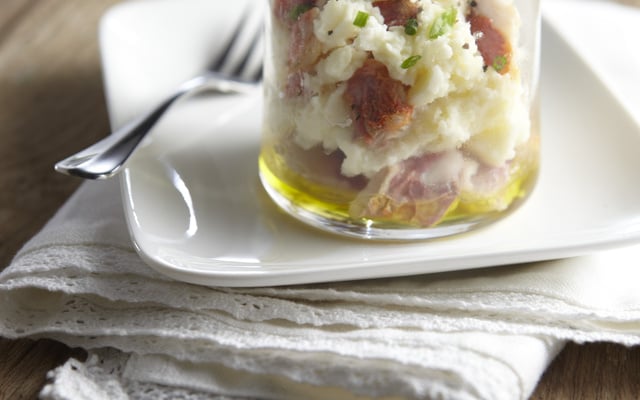 Parmentier de Pompadour Label Rouge et de rouget