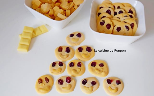 Mendiants au chocolat dulcey