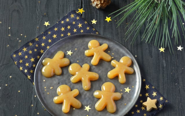 Petits caramels mous