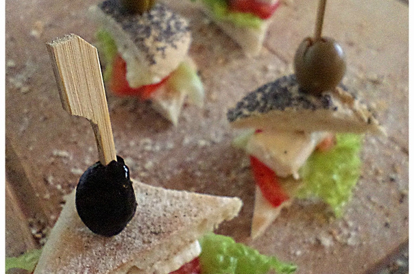 Sandwichs capricieux au caprice des Dieux