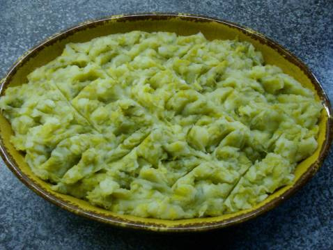 Purée poireau - pommes de terre