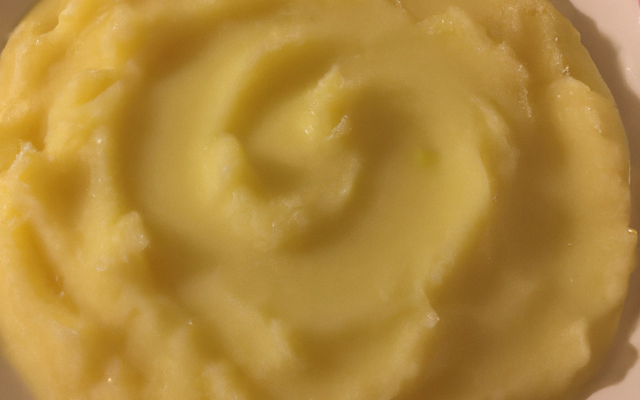 Purée de patate douce