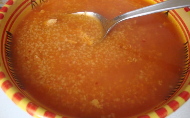 Sder (soupe de semoule)