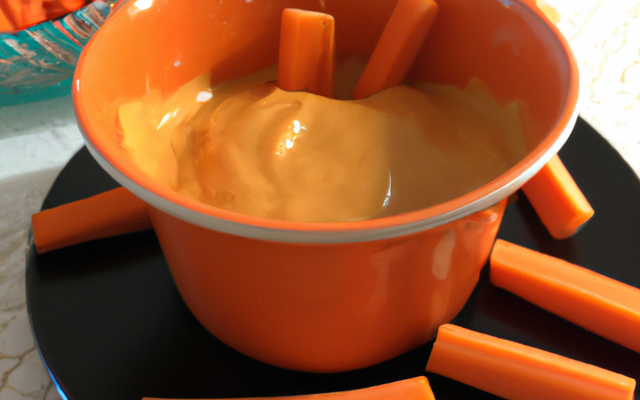 Fondue de carottes à l'orientale