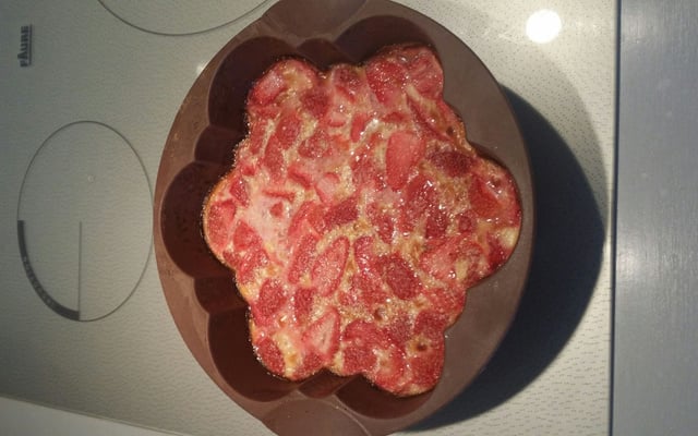 Clafoutis léger aux fraises