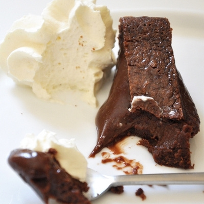 Fondant au chocolat au mascarpone