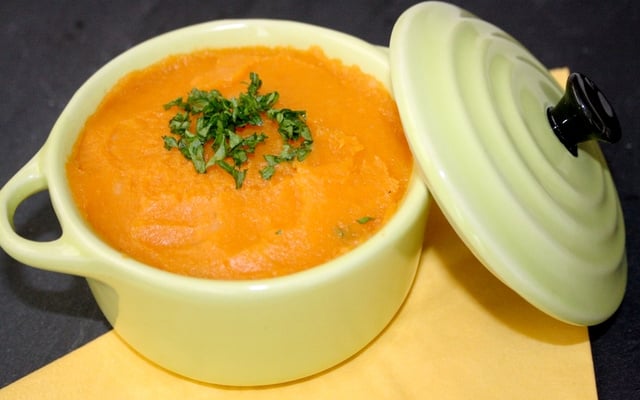 Mousseline de patates douces