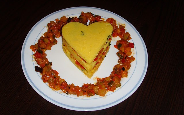 Polenta aux légumes