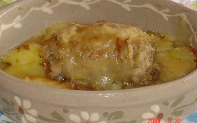 Andouillette gratinée