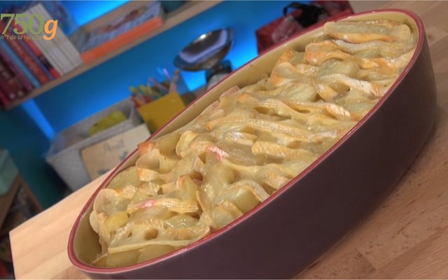 Tartiflette parfumée au thym