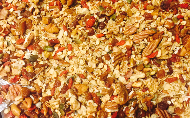 Granola maison au chocolat