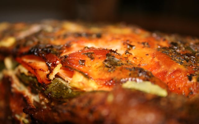 Terrrine de courgettes au saumon