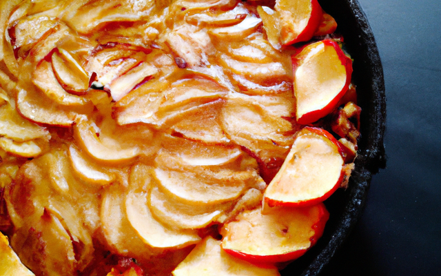 Tarte aux pommes façon Poilane