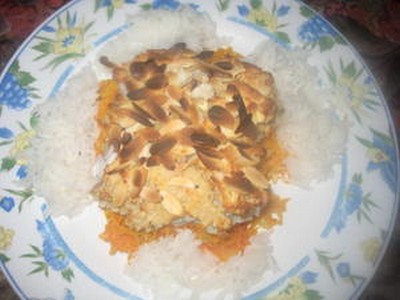 Colin en coque d'amandes