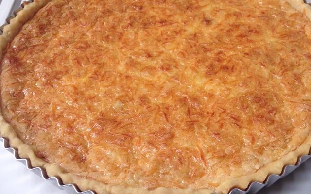 Quiche aux poireaux sans pâte